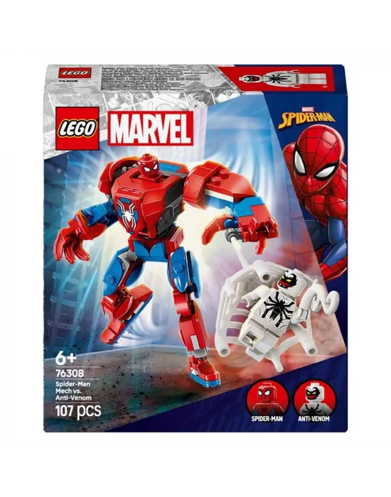 LEGO Marvel Örümcek Adam Robotu, Anti Venom’a Karşı 76308