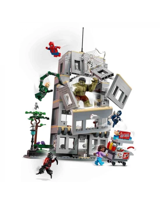 LEGO Marvel Örümcek Adam ve Hulk’ın Destansı Çarpışması 76350