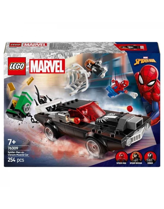 LEGO Marvel Örümcek Adam, Venom Arabasına Karşı 76309