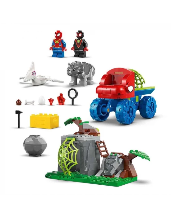 LEGO Marvel Spidey Ekibi Dinozor Kamyonlu Kurtarma 11199