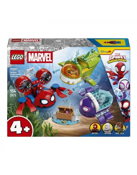 LEGO Marvel Spidey: Su Altı Araçları 11207