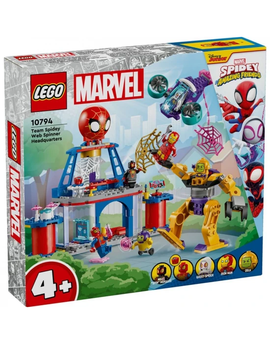 LEGO Marvel Spidey Takımı Ağ Örücü Karargahı 10794
