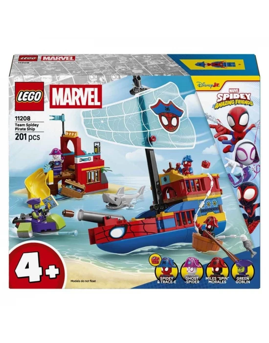 LEGO Marvel Spidey Takımı Korsan Gemisi 11208