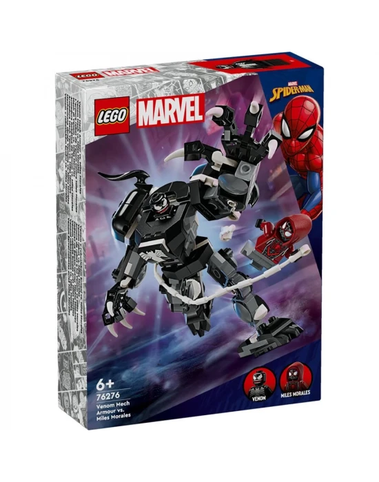 LEGO Marvel Venom Robot Zırhı Miles Morales’e Karşı 76276