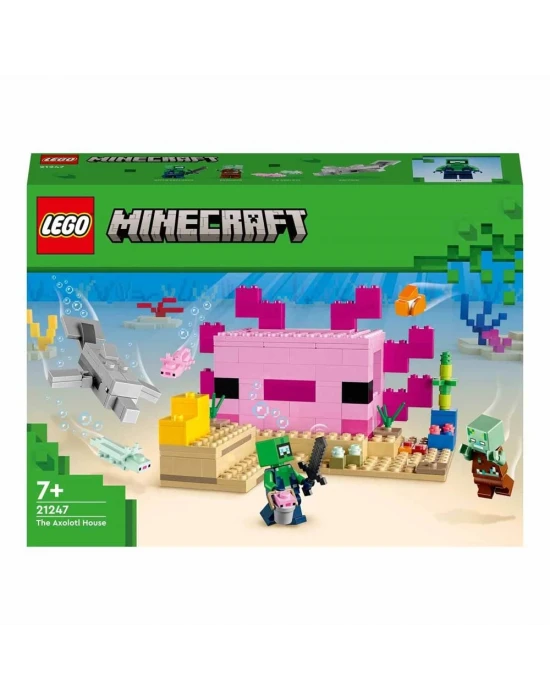 LEGO Minecraft Aksolotl Evi 21247