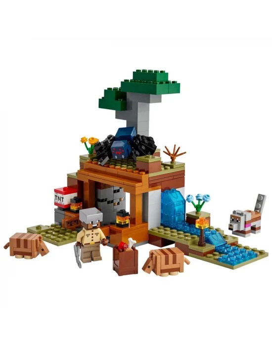 LEGO Minecraft Armadillo Maden Keşfi 21269