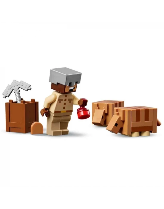 LEGO Minecraft Armadillo Maden Keşfi 21269
