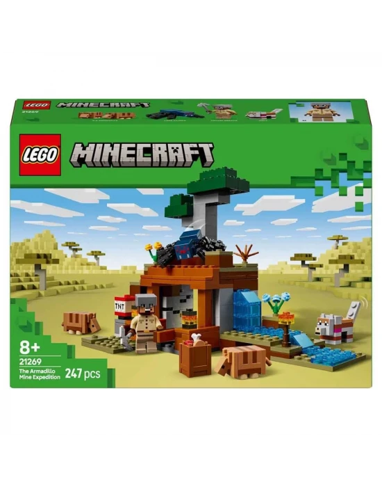 LEGO Minecraft Armadillo Maden Keşfi 21269