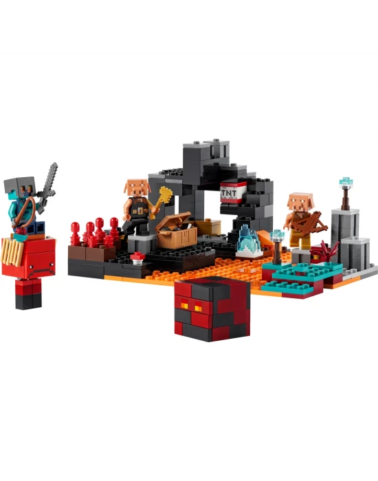 LEGO® Minecraft® Nether Burcu 21185(300 Parça)