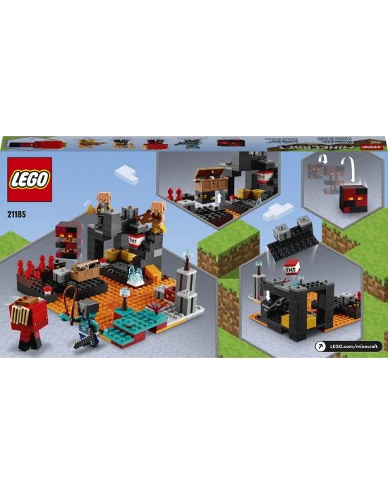 LEGO® Minecraft® Nether Burcu 21185(300 Parça)