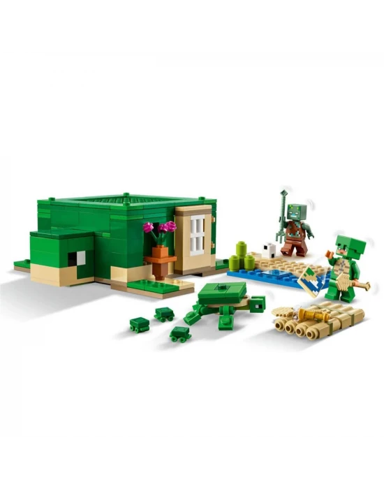 LEGO Minecraft Kaplumbağa Plaj Evi 21254