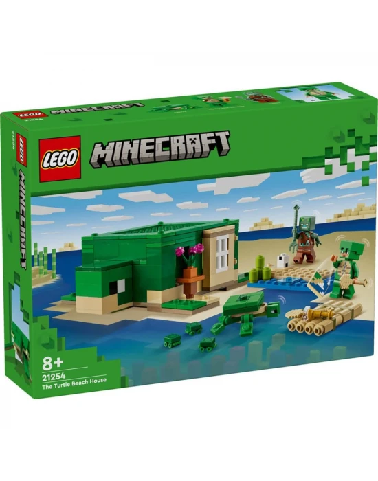 LEGO Minecraft Kaplumbağa Plaj Evi 21254
