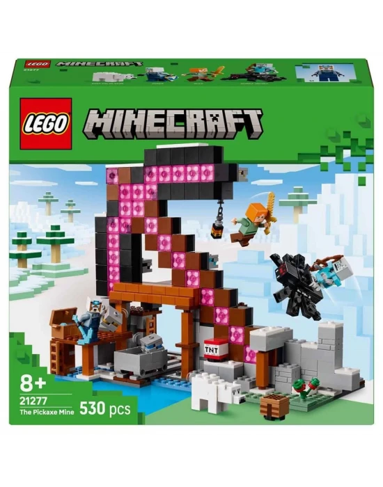 LEGO Minecraft Kazma Madeni 21277