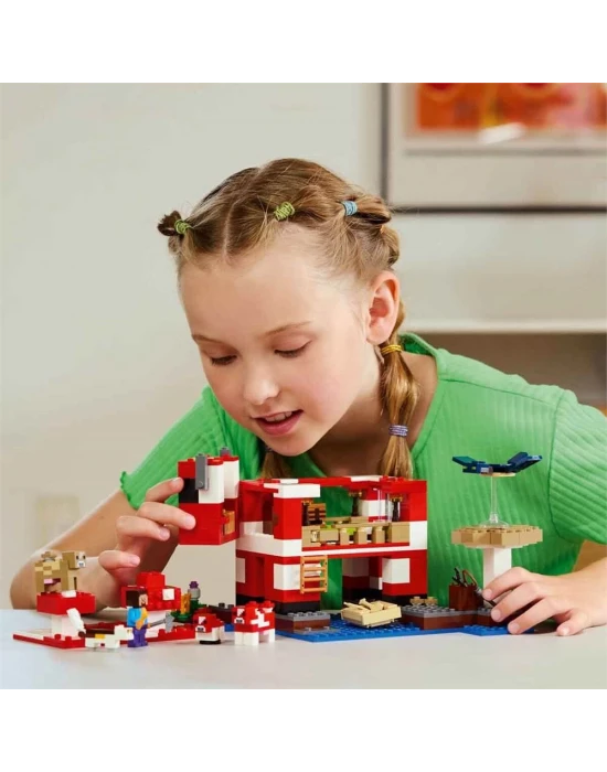 LEGO Minecraft Mooshroom Evi 21270