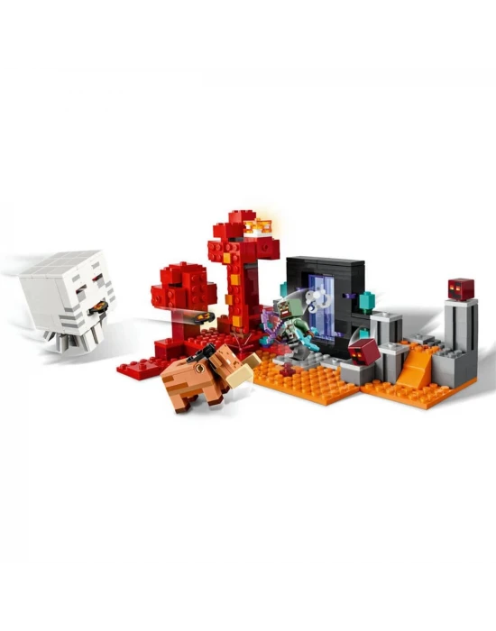 LEGO Minecraft Nether Geçidi Pususu 21255