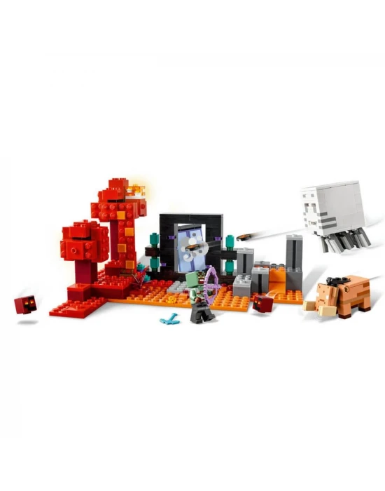 LEGO Minecraft Nether Geçidi Pususu 21255