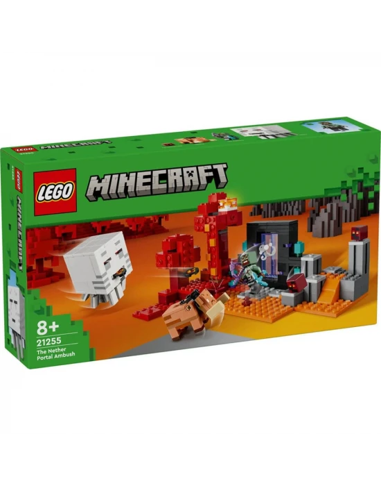 LEGO Minecraft Nether Geçidi Pususu 21255