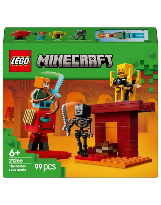 LEGO Minecraft Nether Lav Savaşı 21266