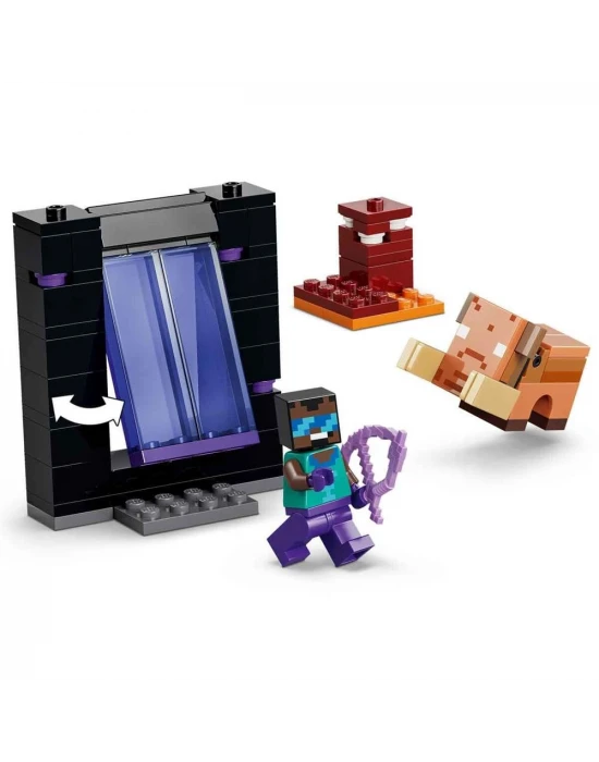LEGO Minecraft Nether ve End Geçidi Yolculuğu 21584