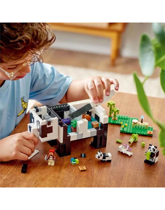 LEGO Minecraft Panda Barınağı 21245