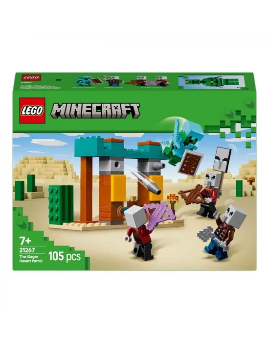 LEGO Minecraft Serseri Köylü Çöl Devriyesi 21267
