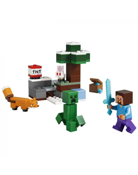 LEGO Minecraft Steve’in Tayga Macerası 21583
