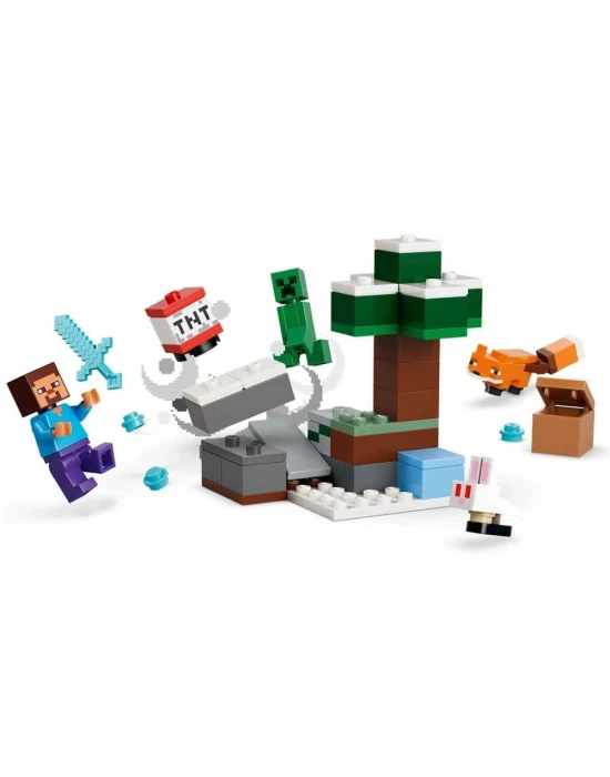 LEGO Minecraft Steve’in Tayga Macerası 21583
