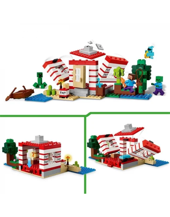 LEGO Minecraft TNT Büyük Orman Evi 21275