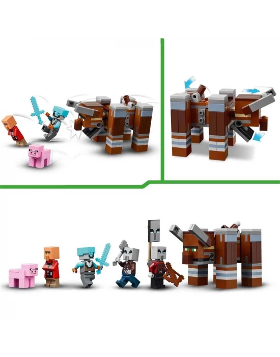 LEGO Minecraft Yağmacı Karakolu ve Çapulcu 21278