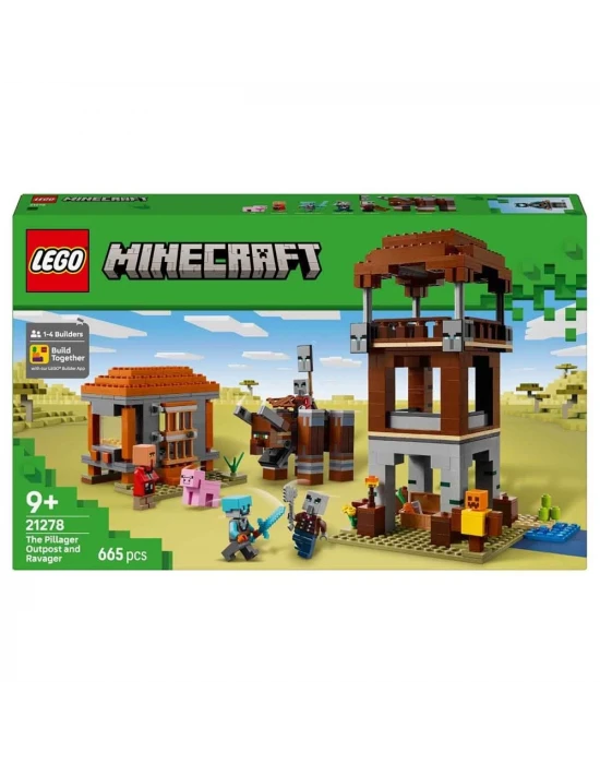 LEGO Minecraft Yağmacı Karakolu ve Çapulcu 21278