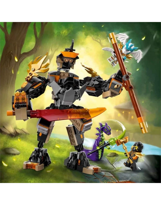 LEGO NINJAGO Cole’un Görev Robotu ve Ejderha Zane 71854