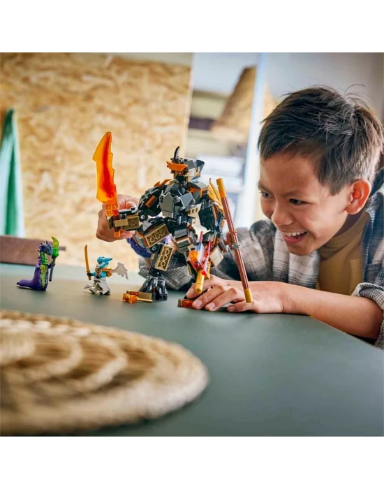 LEGO NINJAGO Cole’un Görev Robotu ve Ejderha Zane 71854