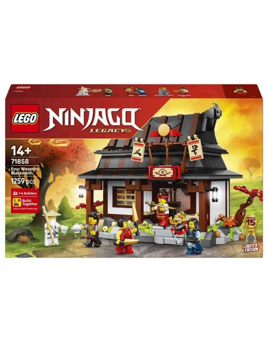 LEGO NINJAGO Dört Silah Demircisi 15. Yıl Dönümü 71858