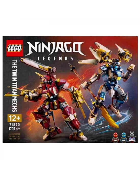 LEGO NINJAGO İkiz Titan Robotları 71870