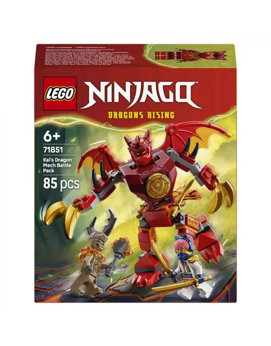 LEGO NINJAGO Kai’nin Ejderha Robotu Savaş Paketi 71851