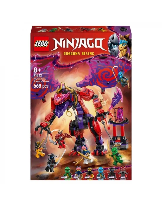 LEGO NINJAGO Thunderfang Kaos Ejderhası 71832