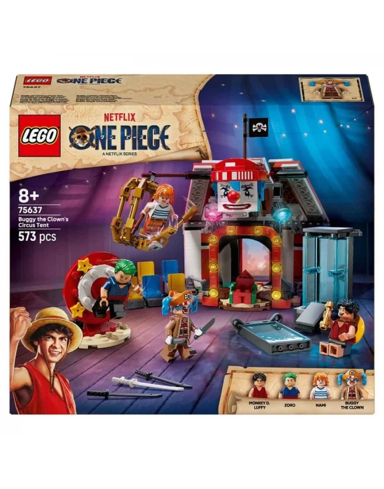 LEGO ONE PIECE Palyaço Buggynin Sirk Çadırı 75637