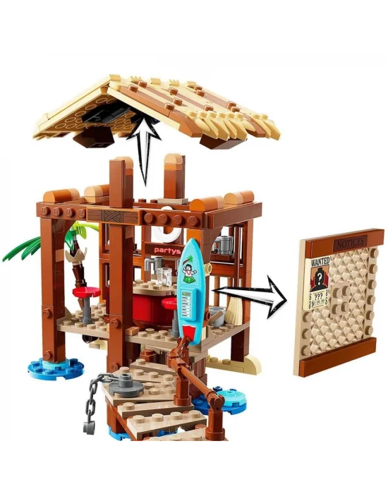 LEGO ONE PIECE Yel Değirmeni Köyü Kulübesi 75636