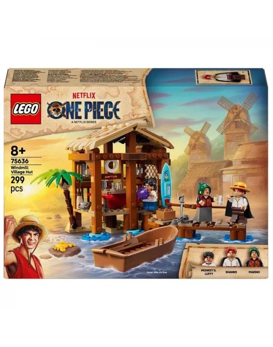 LEGO ONE PIECE Yel Değirmeni Köyü Kulübesi 75636