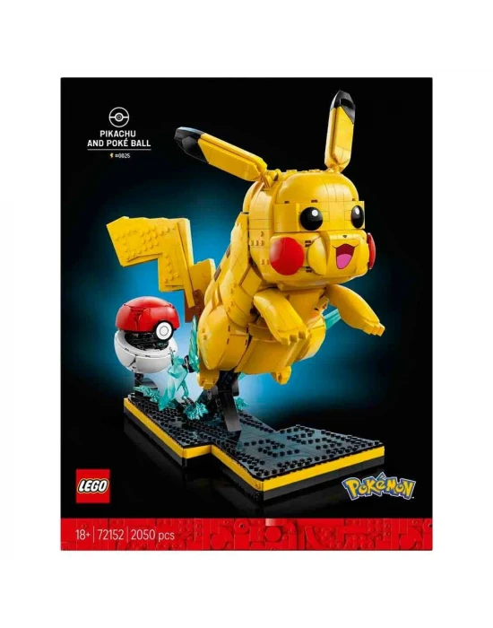 LEGO Pokemon Pikachu ve Poke Topu 72152