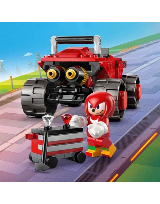 LEGO Sonic Silver’ın Arabası, Knuckles’ın Canavar Kamyonuna Karşı