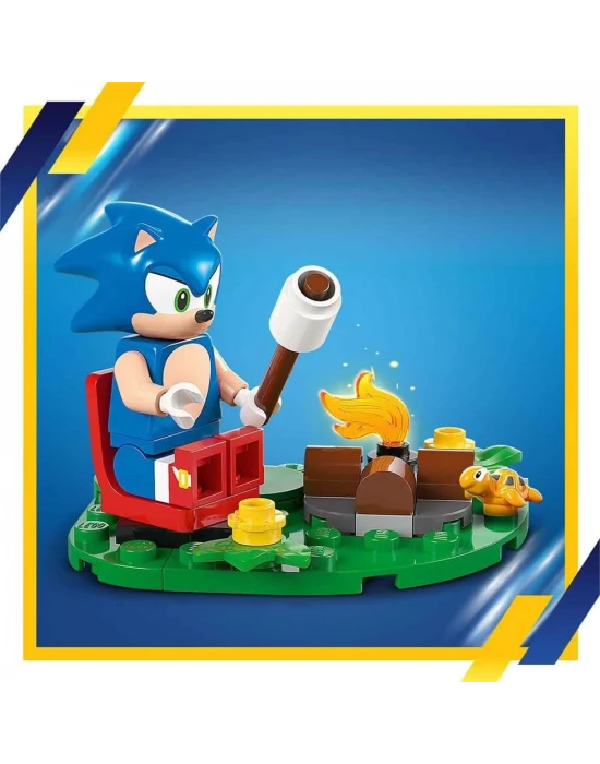 LEGO Sonic Sonic’in Kamp Ateşi Çarpışması 77001