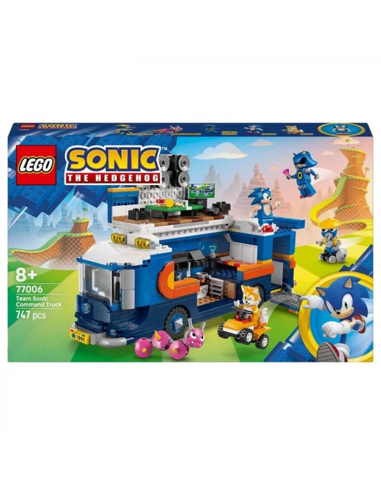 LEGO Sonic The Hedgehog Sonic Takımı Komuta Kamyonu 77006