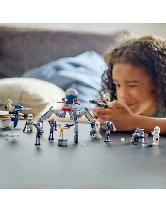 LEGO Star Wars Clone Trooper ve Savaş Droidi Savaş Paketi 75372