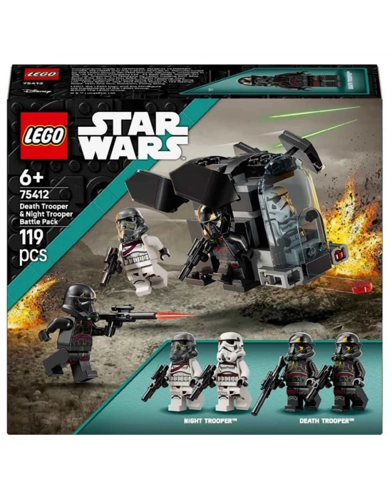 LEGO Star Wars Death Trooper ve Night Trooper Savaş Paketi 75412