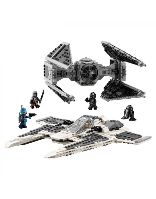 LEGO Star Wars Mandalorian Fang Fighter TIE Interceptora Karşı 7