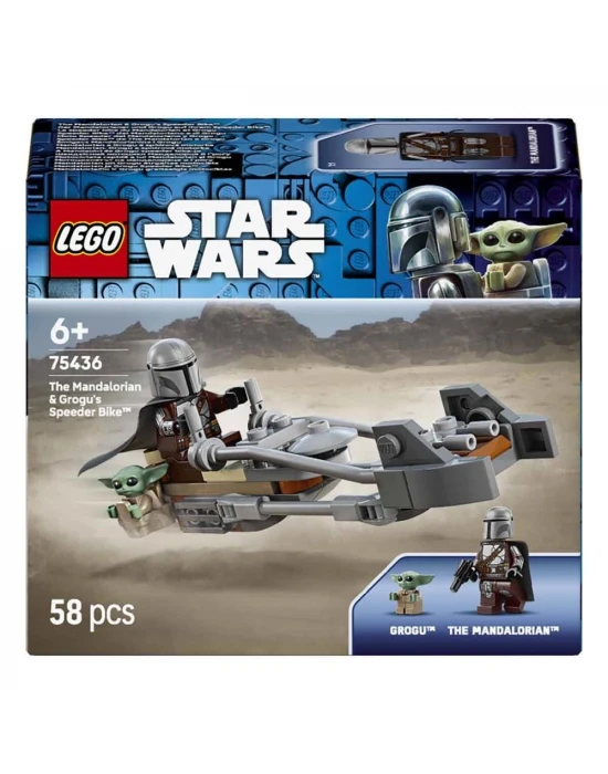 LEGO Star Wars Mandalorian ve Grogu’nun Hız Motoru 75436