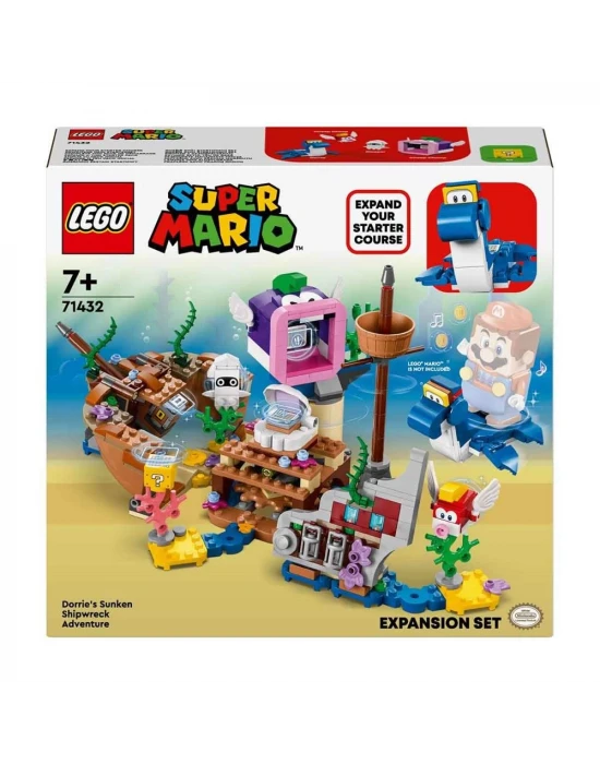 LEGO Super Mario Dorrienin Batık Gemi Macerası Ek Macera Seti 71