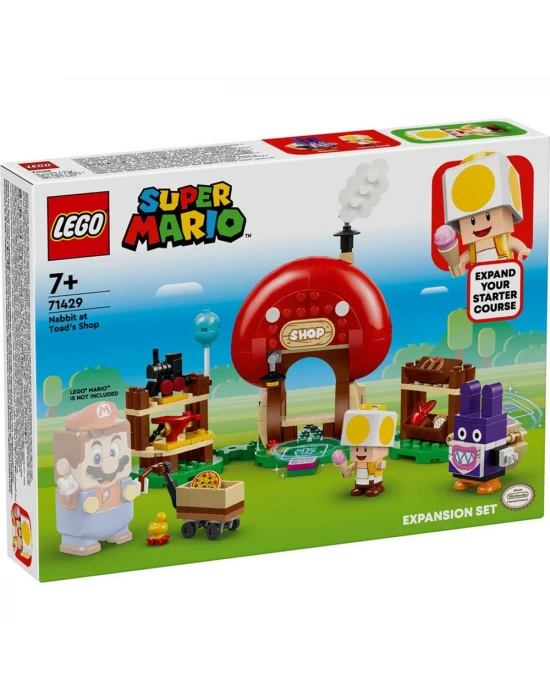 LEGO Super Mario Nabbit Toadun Dükkanında Ek Macera Seti 71429