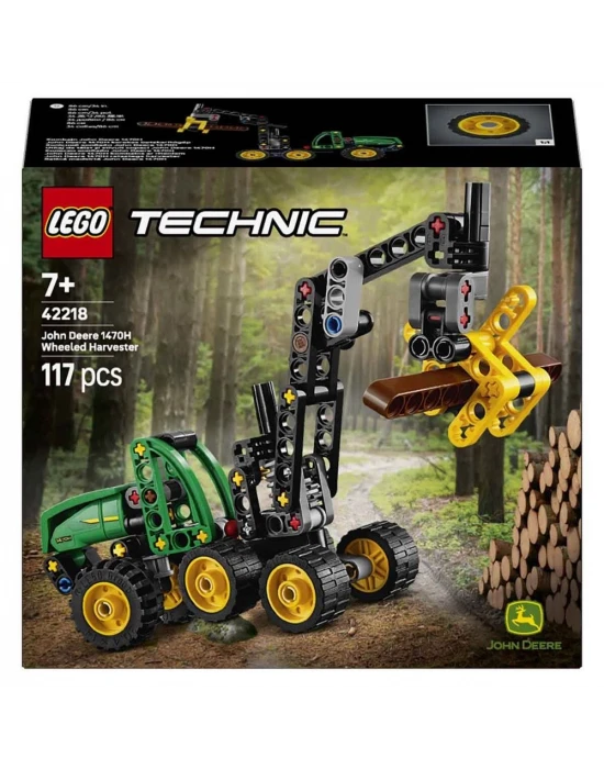 LEGO Technic John Deere 1470H Tekerlekli Orman Makinesi 42218